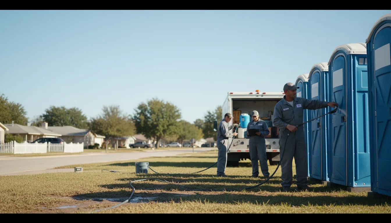 Long-Term Portable Toilet Rental in Knoxville, MD near me